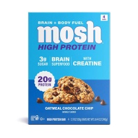 MOSH Oatmeal Chocolate Chip High Protein Bars with Creatine